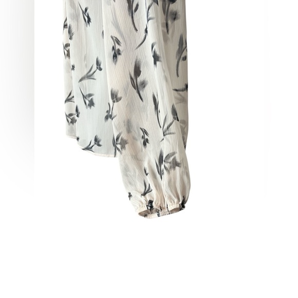 Maeve x Anthropologie Long-Sleeve Pleated Peasant Blouse Medium - Picture 6 of 10